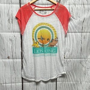 Disney The Lion King Burnout T-Shirt - size XL